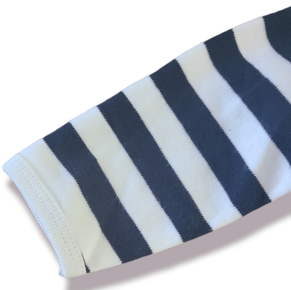 Infant Stripe Elephant Footsie - Picture 5 of 7